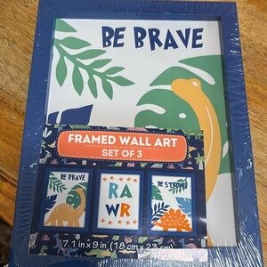 Adorable 🦕 dinosaur room decor. 3 pack